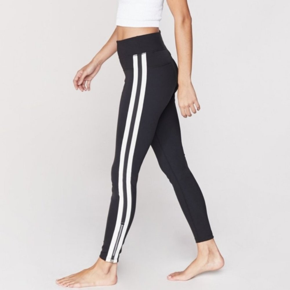NWT Spiritual Gangster Black Track Tight Zipper